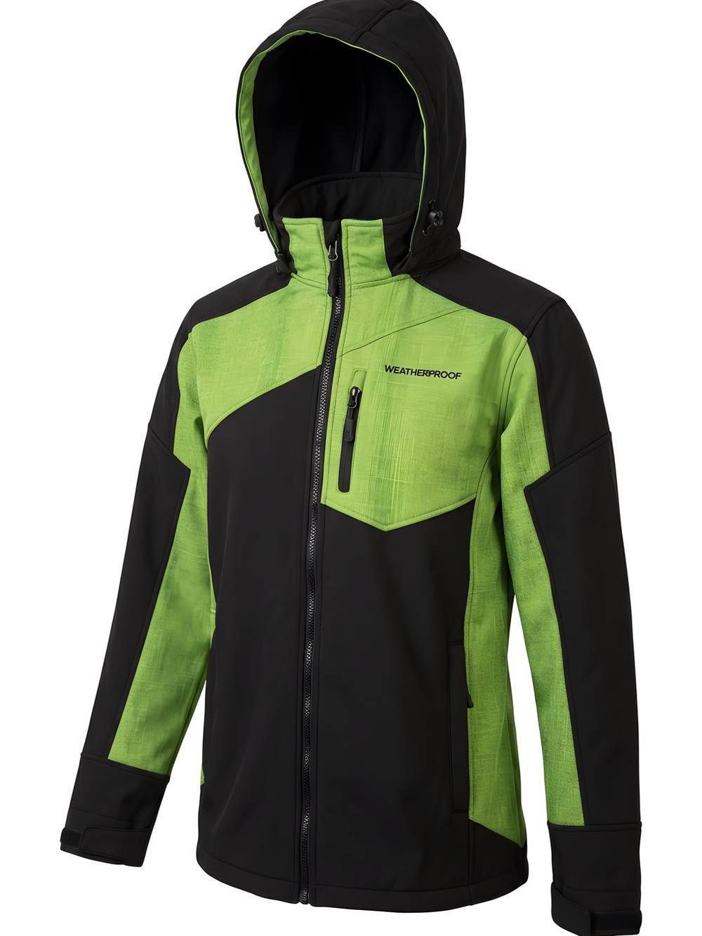 Weatherproof Lime and Black Men's Jacket